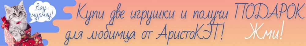 Баннер акция купи две игрушки - получи подарок!